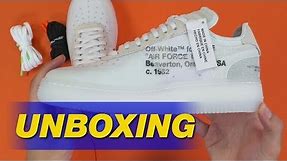 Off-White x Nike Air Force 1 by Virgil Abloh | Unboxing