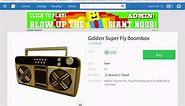Golden Boombox Code