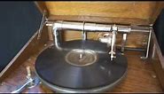 Sonora Phonograph with Feedscrew Drive
