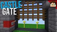 The SIMPLE CASTLE GATE! [Minecraft Bedrock 1.20] +Tutorial