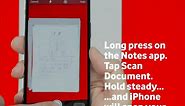 iPhone 12 Pro tip 11 | Scan a document with the Notes app | Vodafone UK