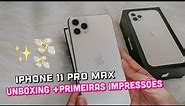 IPHONE 11 PRO MAX 🔥 Unboxing + Primeiras impressões ✨| Tifany Lira