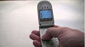 Vintage Motorola V-Series 66 Flip Cell Phone