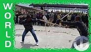 Nguni Stick Fighting - too violent for TV?