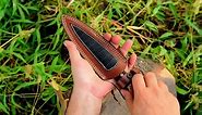 Damascus Steel fixed Blade Hunting Knife Camping Hiking. SM11