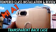 Xiaomi Mi A1 Tempered Glass Installation REVIEW & Back Cover Case! (Best Budget Choices Mi 5x)