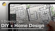 How to Draw: 5 iPad Drawing Tips for DIY + Home Design that will Change Your Life