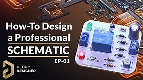 How to Draw Schematic / PCB Circuit Diagram in Altium Designer