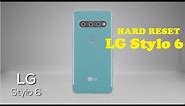 How to Hard Reset - Factory Setting Reset LG stylo 6.