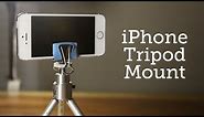 DIY iPhone tripod Mount