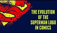 The Evolution of Superman's Logo in Comics!