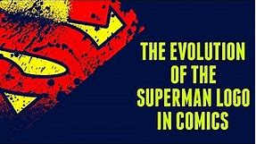 The Evolution of Superman's Logo in Comics!