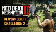 Red Dead Redemption 2 Weapons Expert Challenge #2 Guide - Kill 3 enemies with throwing knives