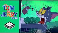 Tom Turns Himself Into a Spider! | Halloween | Tom & Jerry Show | Boomerang UK