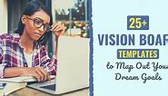 26 Vision Board Templates [Free & Printable for 2024]