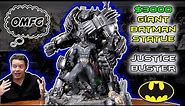 $3000 BATMAN STATUE! Prime 1 Studio: Justice Buster Review