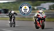 Fastest Towed Bicycle - Guinness World Records