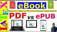 PDF vs ePUB: Which format is better?