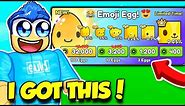 I Opened TONS OF EMOJI EGGS In Pet Simulator 99 AND GOT THIS!!