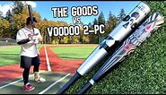 2022 DeMarini The Goods vs. 2022 DeMarini Voodoo 2-piece | BBCOR Baseball Bat Review
