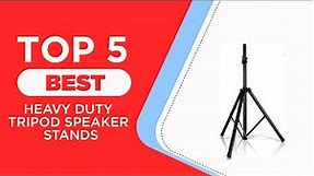 The 5 Best Heavy Duty Tripod Speaker Stands of 2024 | Reviews | Best Speaker Tripod Stands