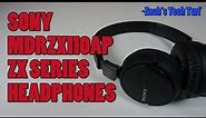 Sony MDRZX110AP ZX Series Extra Bass Headphones Review - Best Headphones Under $20?