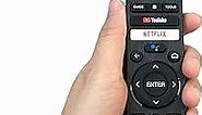 Replacement Remote Control Compatible for GB345WJSA GB346WJSA Sharp TV 4T-C70BK2UD with Netflix YouTube