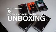 Moto Z DROID / Moto Z Force DROID Unboxing and Tour!