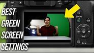 5 Simple Green Screen Camera Settings For Any Camera