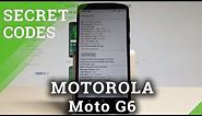 Secret Codes MOTOROLA Moto G6 - Hidden Mode / Tricks / Advanced Settings |HardReset.Info