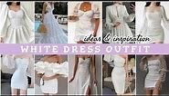WHITE DRESS OUTFIT Ideas & Inspiration ✨@lovecarlos
