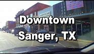 Downtown Sanger, TX