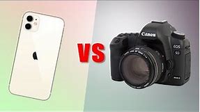 IPhone 11 vs DSLR Camera | Canon 5D Mark ii Vs iPhone 11 Comparison | Review 2020