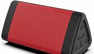 OontZ Angle 3 Bluetooth Speaker, Portable Wireless Bluetooth 5.0 Speaker, 10 Watts, Crystal Clear Stereo Sound, Rich Bass, IPX5 Water Resistant, Loud Portable Bluetooth Speaker (Red)