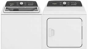 Whirlpool White Top Load 2 in 1 Washer and Electric Dryer Package - WHIRLAUNDRYPACK15