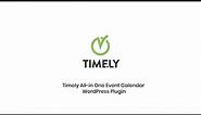 Timely All-in-One Event Calendar WordPress Plugin