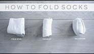 3 Simple ways to Fold Socks | Judi the Organizer