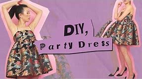 DIY PARTY DRESS ✨Ariana Grande inspired | WITHWENDY