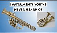5 Brass Instruments You've Never Heard Of...