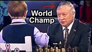 When a 3 Year Old Prodigy Faced a World Champion