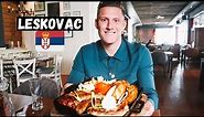 LESKOVAC, Serbia - Food Heaven! The Best Grilled Meat in the WORLD! Pljeskavica and Cevap!