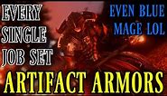 Every Job Armor Set +Dyes (FFXIV Artifact Armors)