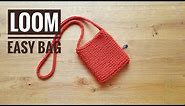 How to Loom Knit an Easy Bag (DIY Tutorial)