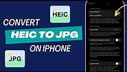 How To Convert HEIC/HEIF Image Files To JPG On iPhone