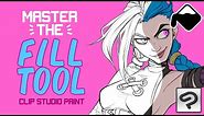Clip Studio Paint Tutorial 🎓 Master the Fill Tool (Colour faster and better)