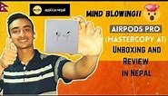 AirPods Pro Master Copy A1 Unboxing and Full Review | Too Hyped in Nepali Market | कस्तो छ त?