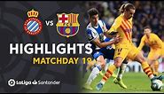 Highlights RCD Espanyol vs FC Barcelona (2-2)