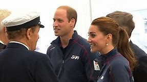 Kate was last seen in public visiting Naval base in July