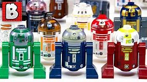Every Lego Astromech Droid Ever Made!!! | Star Wars Collection Review