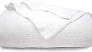TL Care Health, Hospital Blanket, Cotton Knit, for Medical, Twin Bed or Home Care (Blanket)